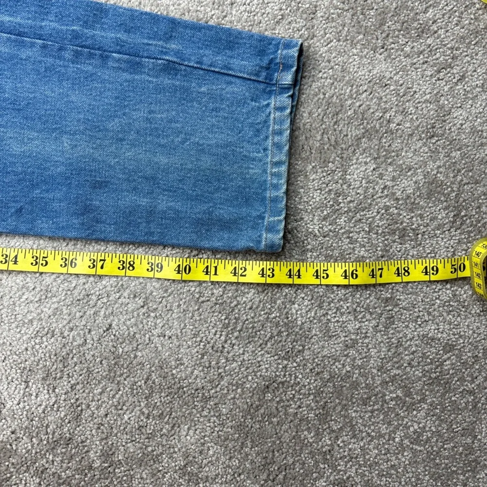 Vintage 70s Calvin Klein Pleated Straight Leg Jeans Size 31 (Fits 28x32)‎